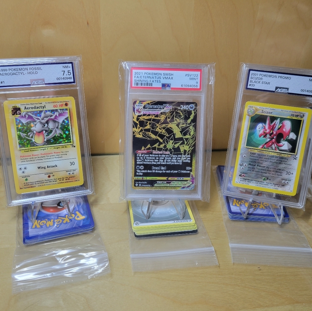 Real Ags,Psa,pokémon lot